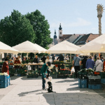 Trh na Trojičnom námestí v Trnave. | Foto: red.